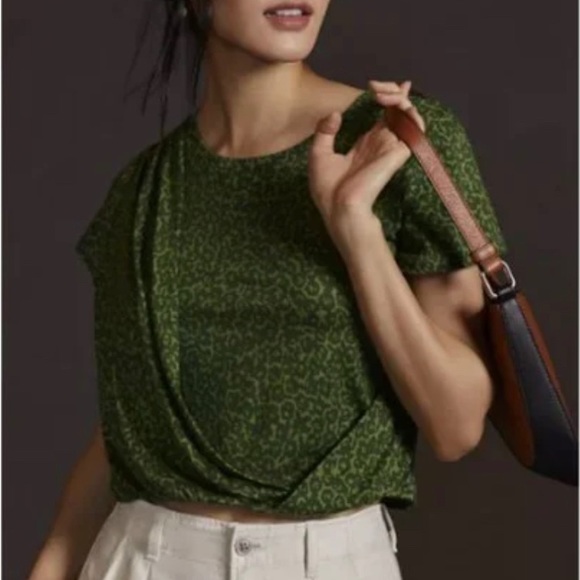 Anthropologie Tops - ANTHROPOLOGIE • Draped Tee
